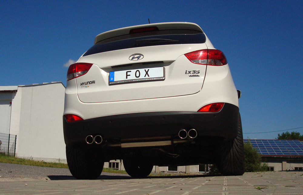 Hyundai ix35 Endschalldämpfer Ausgang rechts/links - 2x80 Typ 16 rechts/links