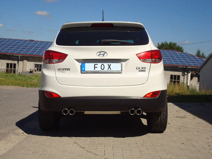 Hyundai ix35 Endschalldämpfer Ausgang rechts/links - 2x80 Typ 16 rechts/links