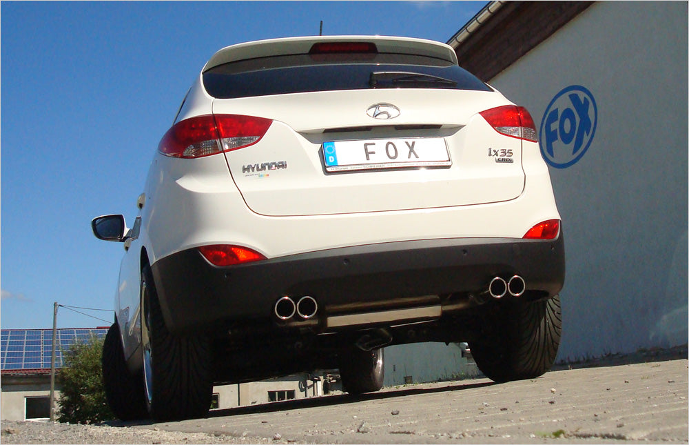 Hyundai ix35 Endschalldämpfer Ausgang rechts/links - 2x80 Typ 16 rechts/links