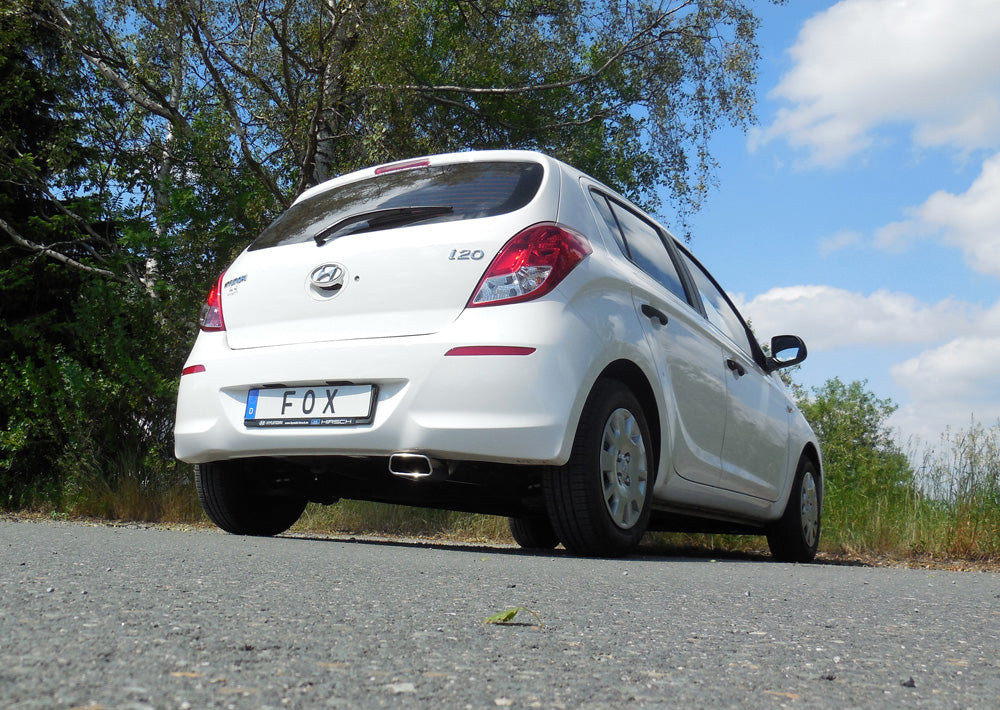 Hyundai i20 Endschalldämpfer - 145x65 Txp 59