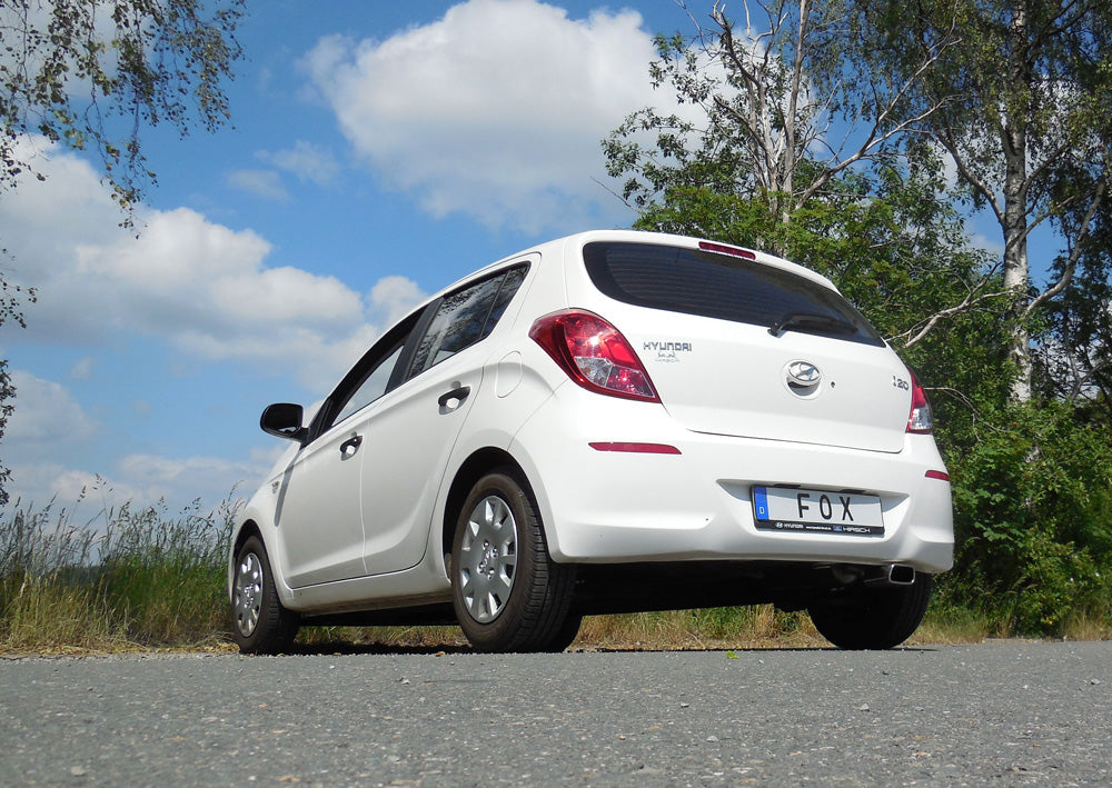 Hyundai i20 Endschalldämpfer - 145x65 Txp 59