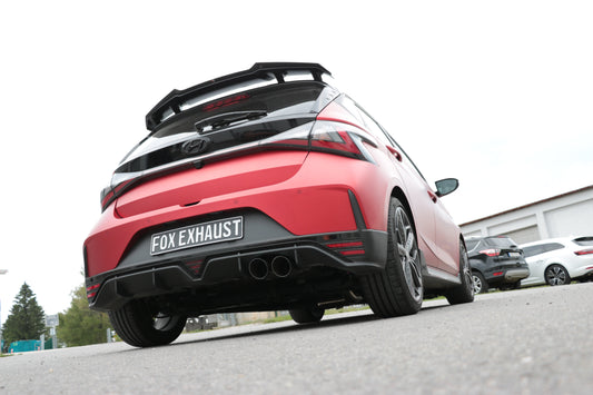 FOX Hyundai I20 N - BC3 Endschalldämpfer mit Abgasklappe - 2x90 Typ 25