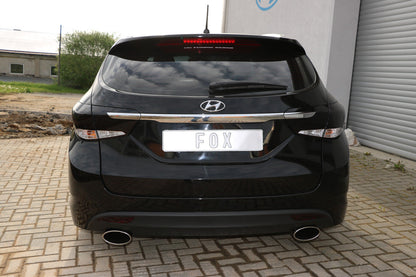 Hyundai i40 CW Diesel Endschalldämpfer rechts/links - 160x90 Typ 38 rechts/links