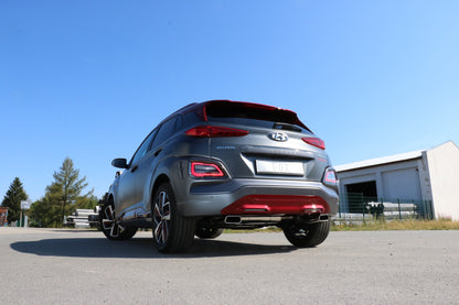 Hyundai Kona 2WD Ironman Endschalldämpfer Ausgang rechts/links - 145x65 Typ 59 rechts/links