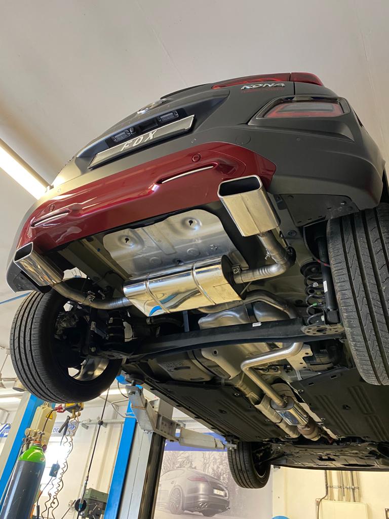 Hyundai Kona 2WD Ironman Endschalldämpfer Ausgang rechts/links - 145x65 Typ 59 rechts/links