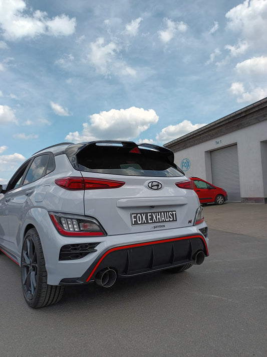 FOX Hyundai Kona N Endschalldämpfer quer Ausgang rechts/links - 1x130 Typ 14 rechts/links