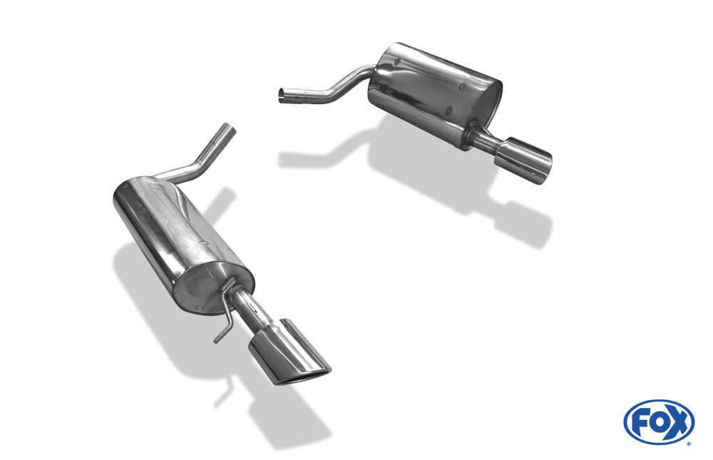 Jaguar S-Type Typ CCX Endschalldämpfer rechts/links - 115x85 Typ 38 rechts/links