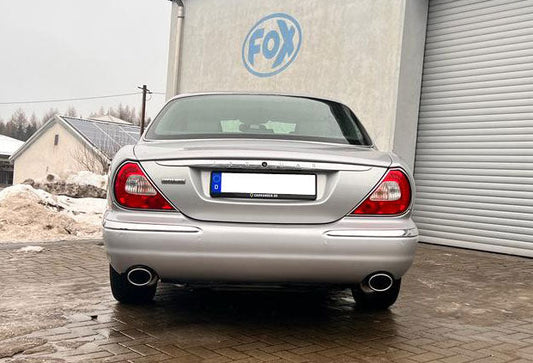 FOX Jaguar XJ - X350 Endschalldämpfer rechts/links - 115x85 Typ 44 rechts/links