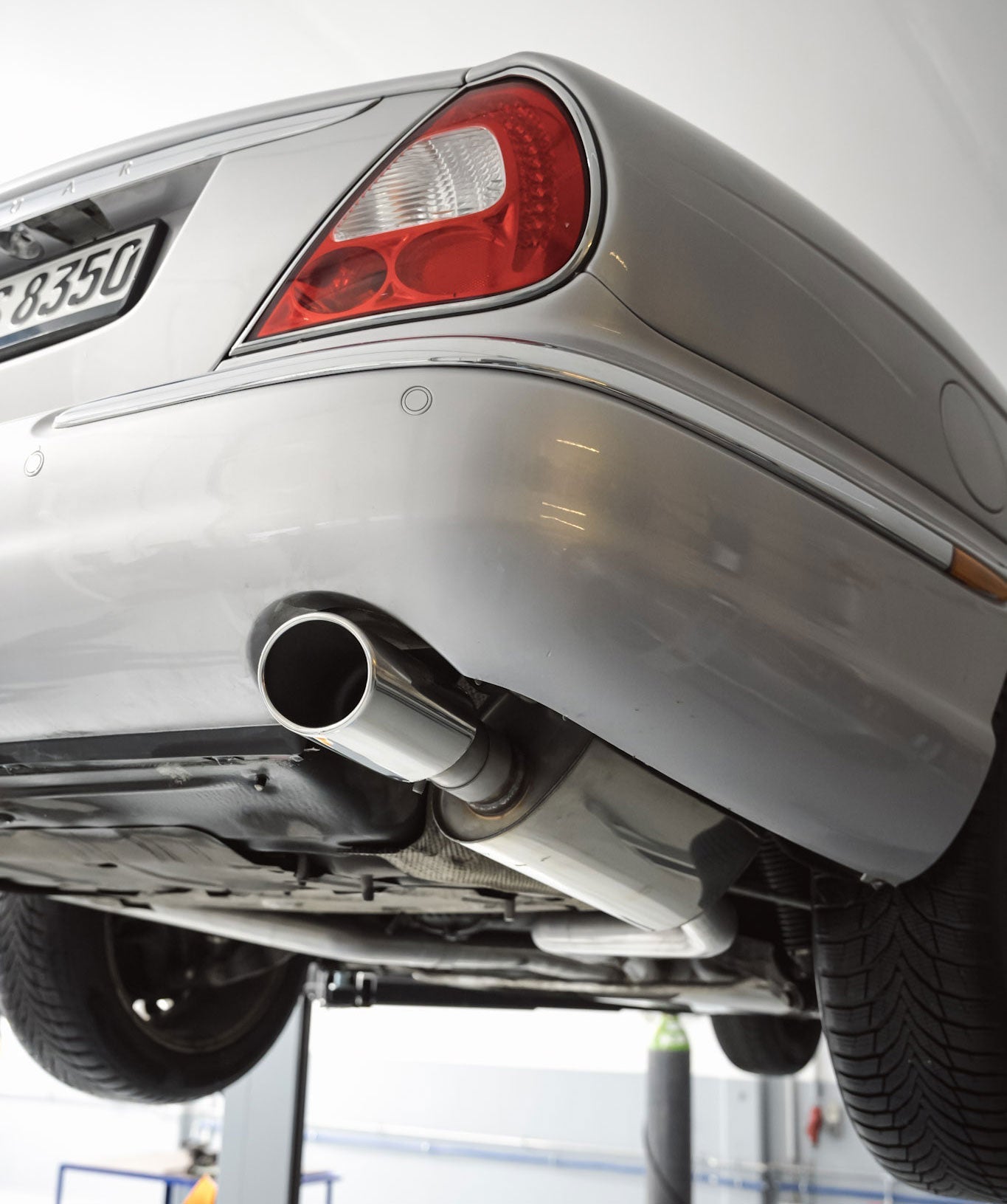 FOX Jaguar XJ - X350 Endschalldämpfer rechts/links - 115x85 Typ 44 rechts/links