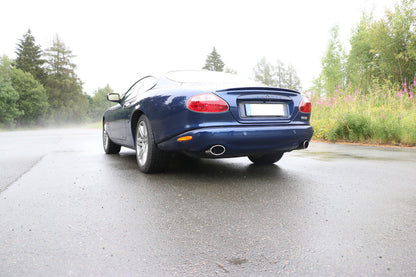 Jaguar XK8/ XKR Typ QEV/ QDV Endschalldämpfer rechts/links Ø63,5 - 115x85 Typ 38 rechts/links