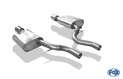 FOX Jaguar XE Endschalldämpfer rechts/links - 1x100 Typ 25 rechts/links