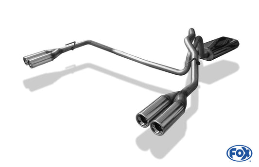 Jeep Grand Cherokee Typ WJ/WG Endschalldämpfer Ausgang rechts/links  - 2x80 Typ 13 rechts/links