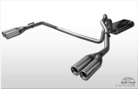 Jeep Grand Cherokee Typ WJ/WG Endschalldämpfer Ausgang rechts/links  - 2x80 Typ 13 rechts/links