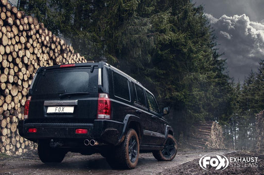 Jeep Commander Typ WH Endschalldämpfer - 2x90 Typ 16