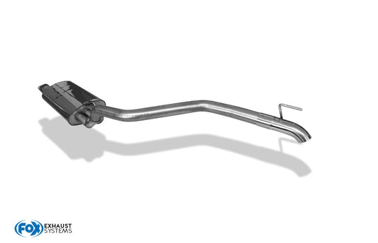 FOX Jeep Commander Typ WH/ XK Endschalldämpfer - 1x70 Typ 28