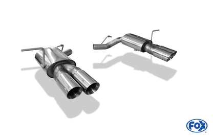 Jeep Grand Cherokee WK II - 5,7l Endschalldämpfer rechts/links - 2x90 Typ 25 rechts/links