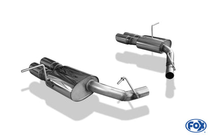 Jeep Grand Cherokee WK II - 5,7l Endschalldämpfer rechts/links - 2x90 Typ 25 rechts/links