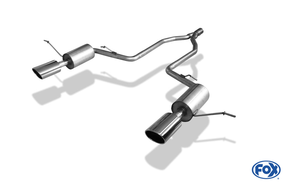 Jeep Grand Cherokee WKI - 2010-2013 Endschalldämpfer rechts/links - 129x106 Typ 32 rechts/links
