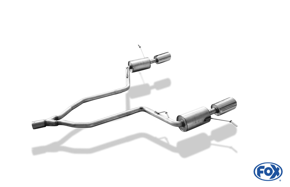 Jeep Grand Cherokee WKI - 2010-2013 Endschalldämpfer rechts/links - 129x106 Typ 32 rechts/links