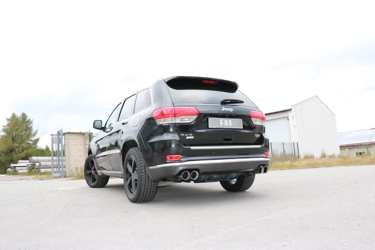 Jeep Grand Cherokee WKII ab 2014 Endschalldämpfer rechts/links - 2x100 Typ 25 rechts/links