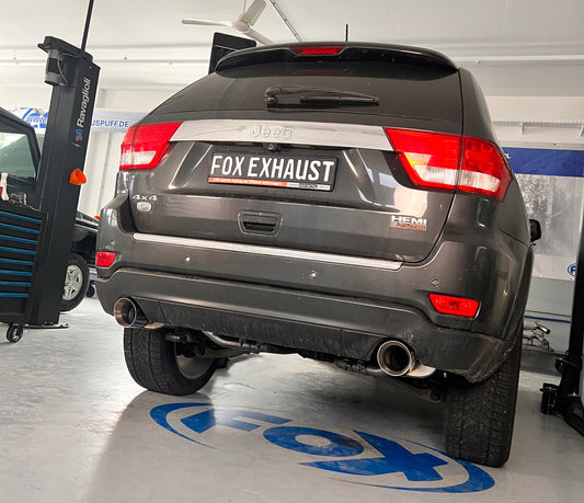 FOX Jeep Grand Cherokee WK I - 5,7l Endschalldämpfer rechts/links - 1x100 Typ 25 rechts/links