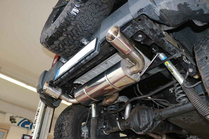 Jeep Wrangler III - JK Endschalldämpfer quer Ausgang rechts/links - 1x100 Typ 25 rechts/links