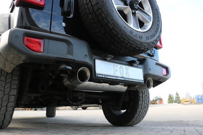 Jeep Wrangler IV - JL Endschalldämpfer quer Ausgang rechts/links - 1x100 Typ 25 rechts/links