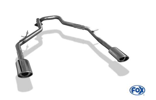 Kia Sorento Typ JC Endrohrgeweih Ausgang rechts/links  - 115x85 Typ 33 rechts/links