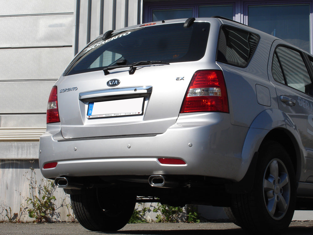 Kia Sorento Typ JC Endrohrgeweih Ausgang rechts/links - 135x80 Typ 53 rechts/links