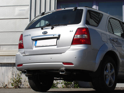 Kia Sorento Typ JC Endrohrgeweih Ausgang rechts/links - 135x80 Typ 53 rechts/links