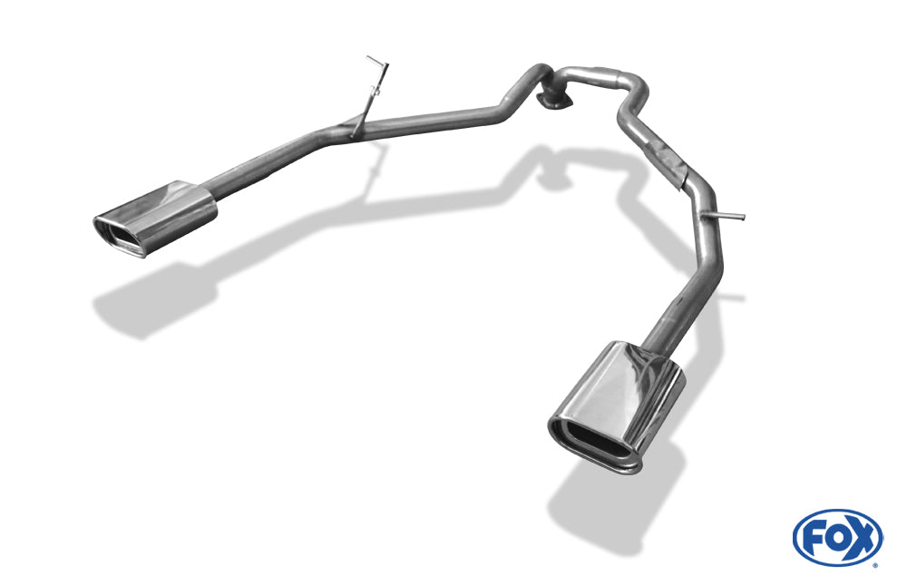 Kia Sorento Typ JC Endrohrgeweih Ausgang rechts/links - 135x80 Typ 53 rechts/links