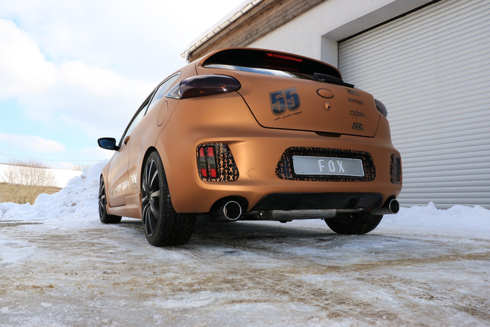 Kia Pro Cee`d GT Endschalldämpfer quer Ausgang rechts/links - 1x100 Typ 12 rechts/links