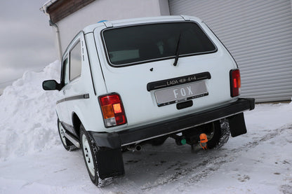 Lada Niva 4x4 Endschalldämpfer quer Ausgang links - 1x45 Typ 10 links