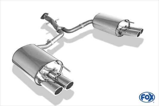 Lexus IS 250 Endschalldämpfer rechts/links - 2x88x74 Typ 33 rechts/links