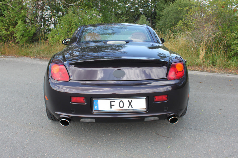 Lexus SC430 Endschalldämpfer quer Ausgang rechts/links - 115x85 Typ 38 rechts/links