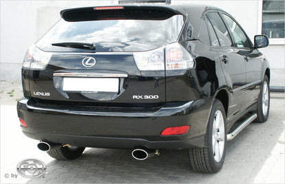 Lexus RX 300/ 350 XU3 Endschalldämpfer Ausgang rechts/links - 140x90 Typ 32 rechts/links