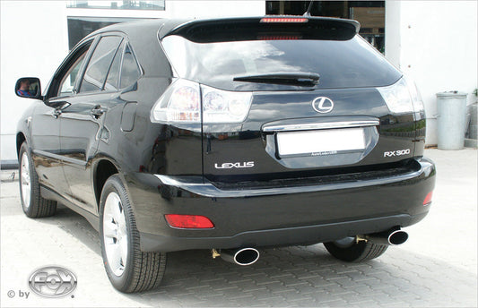 Lexus RX 300/ 350 XU3 Endschalldämpfer Ausgang rechts/links - 140x90 Typ 32 rechts/links