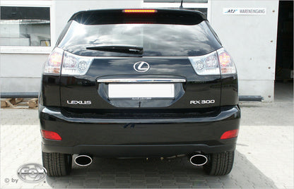 Lexus RX 300/ 350 XU3 Endschalldämpfer Ausgang rechts/links - 140x90 Typ 32 rechts/links