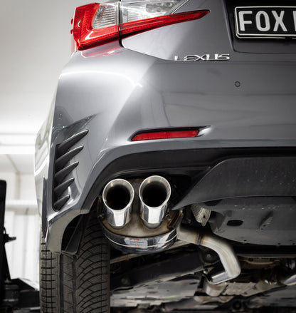 FOX Lexus RC200T Endschalldämpfer rechts/links - 2x90 Typ 25 rechts/links