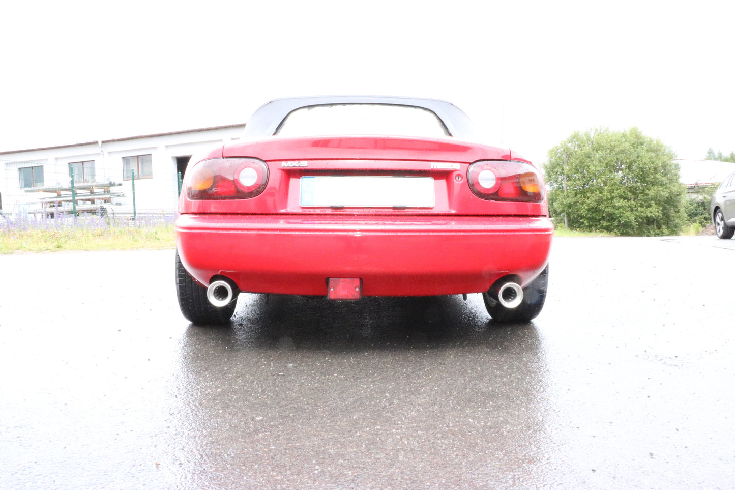 FOX Mazda MX5 Typ NA Endschalldämpfer Ausgang rechts/links - 1x90 Typ 13 rechts/links