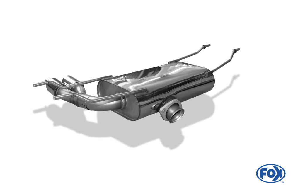 Mazda MX5 - ND Endschalldämpfer quer Ausgang rechts - 2x70 Typ 16
