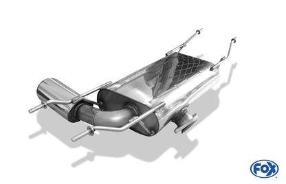 Mazda MX5 - ND Endschalldämpfer quer Ausgang rechts - 115x85 Typ 32