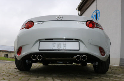 Mazda MX5 - ND Endschalldämpfer quer Ausgang rechts/links - 2x70 Typ 16 rechts/links