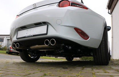 Mazda MX5 - ND Endschalldämpfer quer Ausgang rechts/links - 2x70 Typ 16 rechts/links