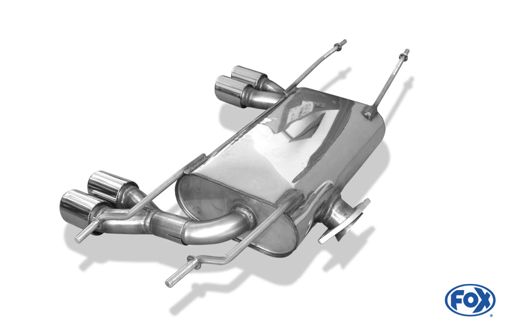 Mazda MX5 - ND Endschalldämpfer quer Ausgang rechts/links - 2x70 Typ 16 rechts/links
