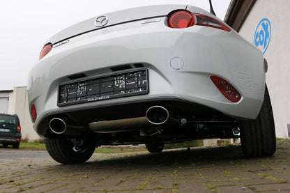 Mazda MX5 - ND Endschalldämpfer quer Ausgang rechts/links - 1x115x85 Typ 32 rechts/links