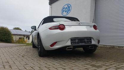 Mazda MX5 - ND Endschalldämpfer quer Ausgang rechts/links - 1x145x65 Typ 59 rechts/links
