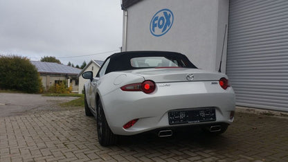 Mazda MX5 - ND Endschalldämpfer quer Ausgang rechts/links - 1x145x65 Typ 59 rechts/links