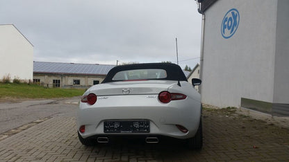 Mazda MX5 - ND Endschalldämpfer quer Ausgang rechts/links - 1x145x65 Typ 59 rechts/links