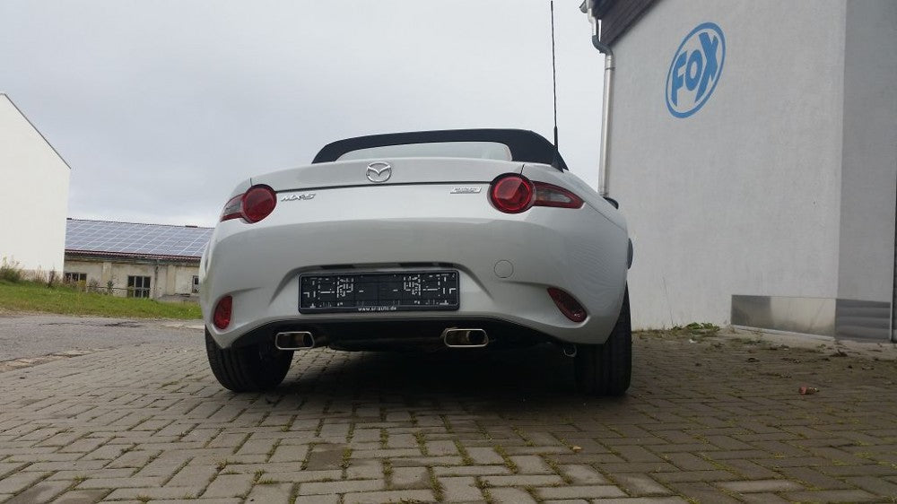 Mazda MX5 - ND Endschalldämpfer quer Ausgang rechts/links - 1x145x65 Typ 59 rechts/links